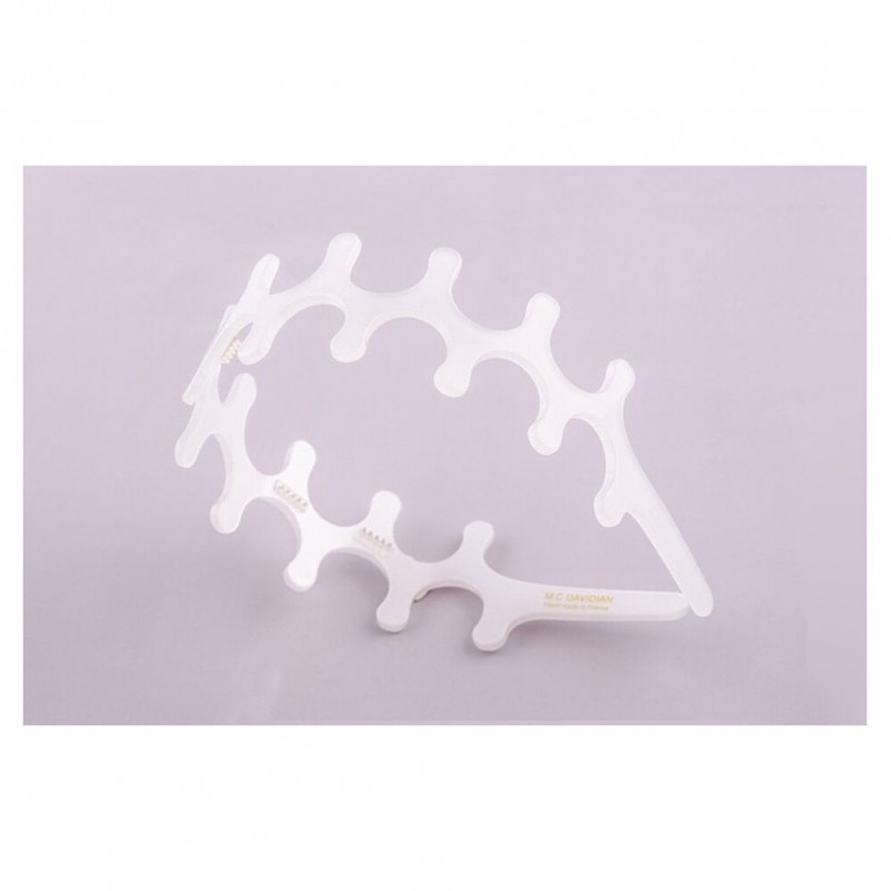 Handmade headband Classical GM simple big waves