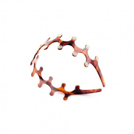 Handmade headband Classical GM light big waves