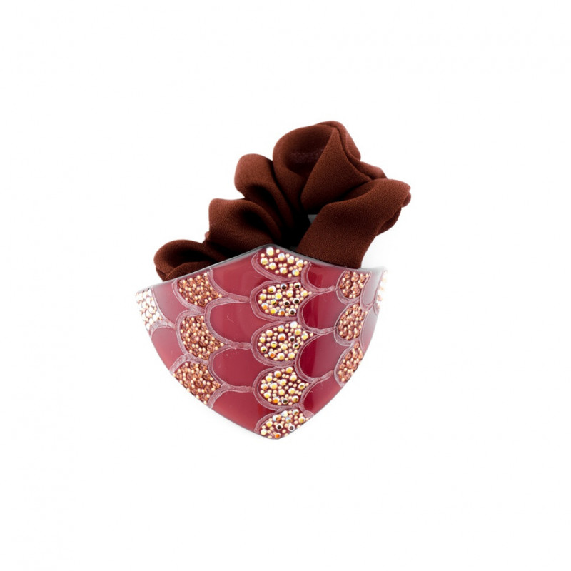 Scrunchie Fish scale MM light