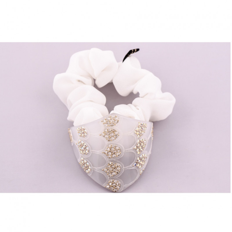 Scrunchie Fish scale MM light