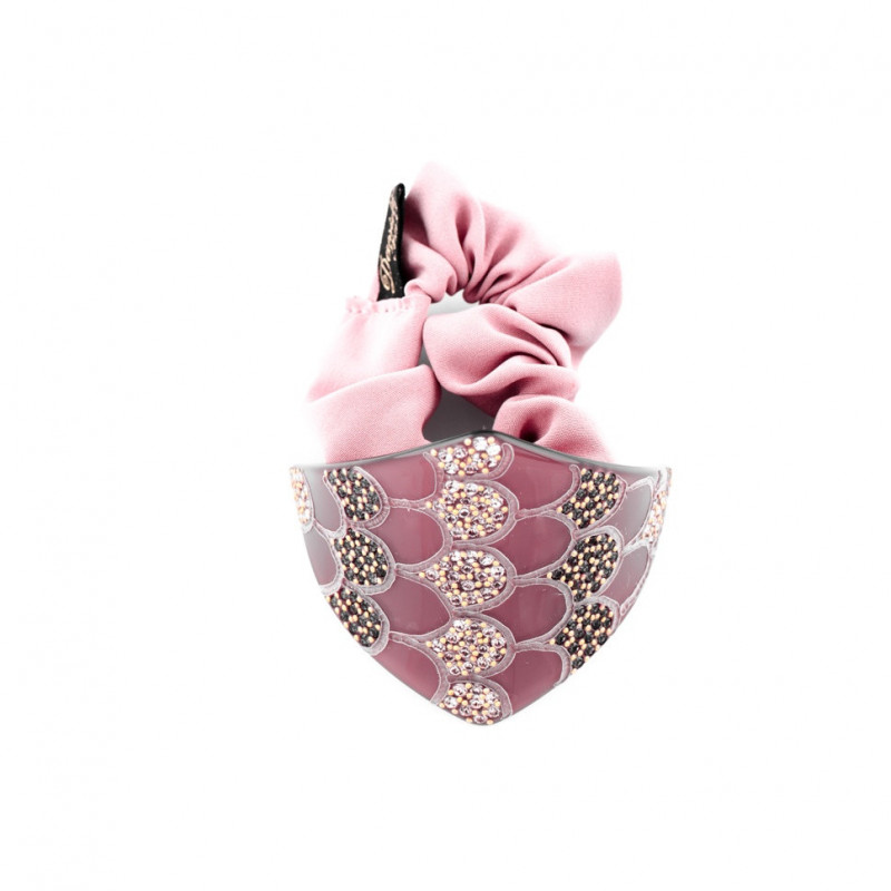 Scrunchie Fish scale MM light