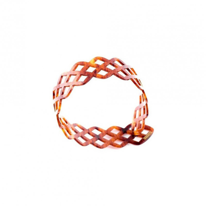 Handmade headband Classical TGM simple checkered