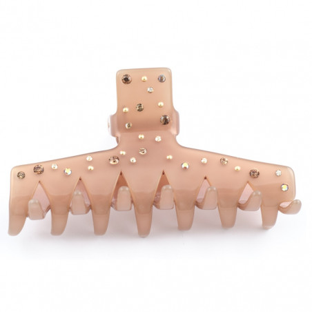 Handmade hairclip Classical GM rain of strass