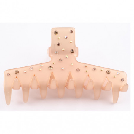 Handmade hairclip Classical GM rain of strass