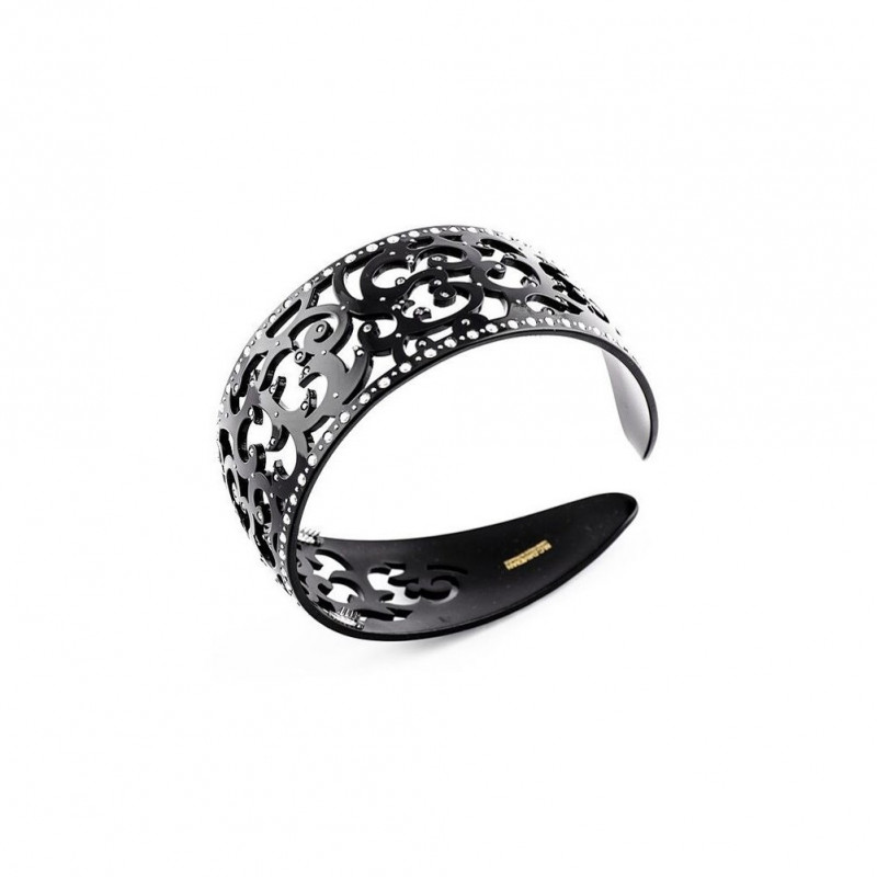 Handmade headband Classical TGM rail strass...