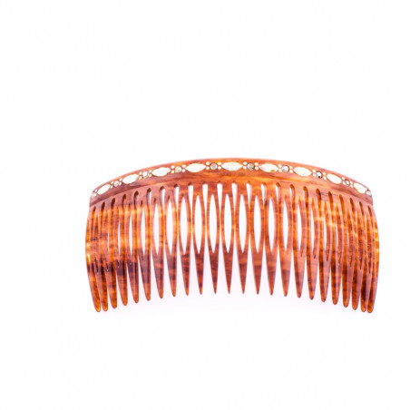 Handmade comb Classical TGM rail strass 24 teeth