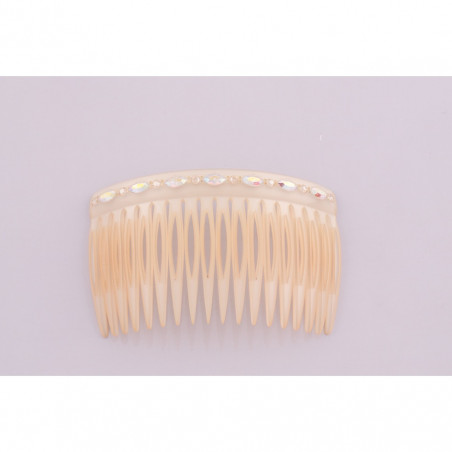 Handmade comb Classical GM rail strass model A with 18 teeth