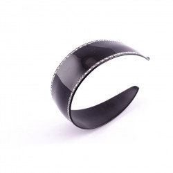 Handmade headband Classical TGM rail strass straight 2