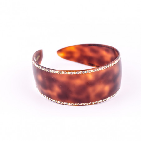 Handmade headband Classical TTGM rail strass straight