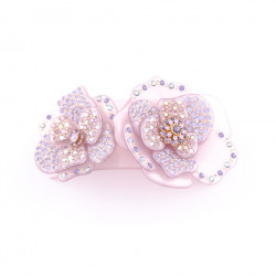 Elastic Pink blooming GM full two roses 2