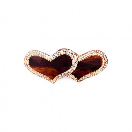 Ponytail 8cm Multicore GM filet,light two hearts