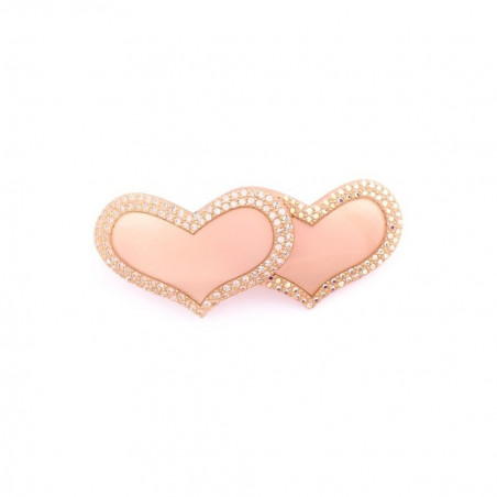 Ponytail 8cm Multicore GM filet,light two hearts