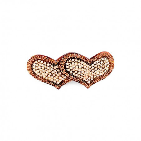 Ponytail 8cm Multicore GM filet,full two hearts