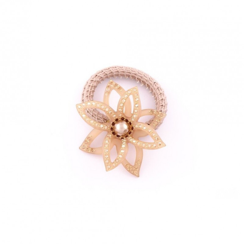 Elastic Orchids MM rail strass openwork orchid