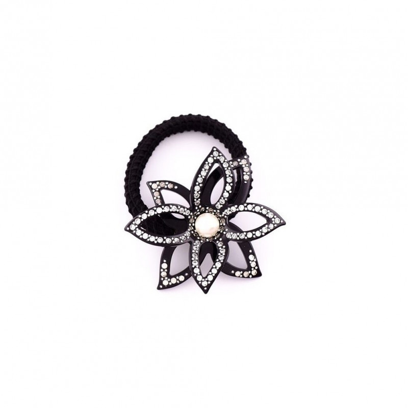 Elastic Orchids MM rail strass openwork orchid