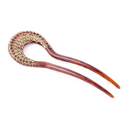 Handmade hairpin Classical GM full rounded edge, thick