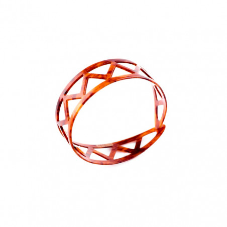 Cercle fait-main Classique GM simple triangle ajouré