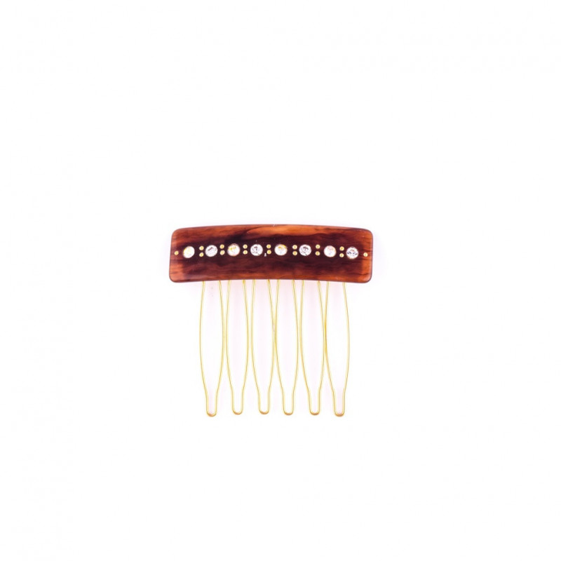 Rock'n roll comb Classical PM rail strass