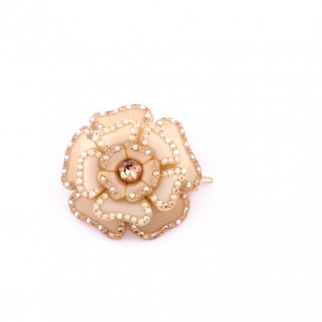 Tige boule Camellia new GM rail strass