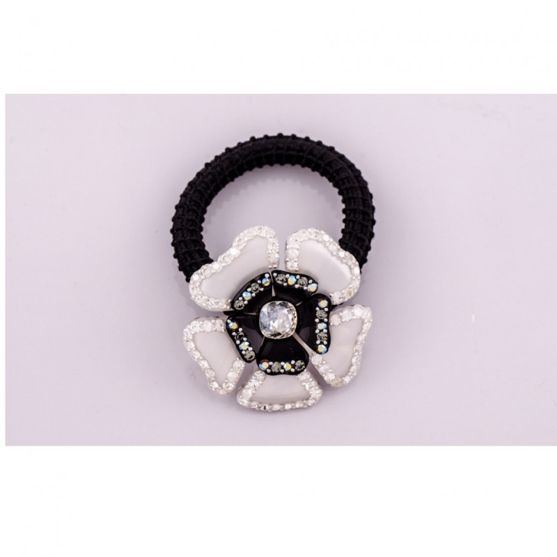 Elastic Camellia new MM rail strass