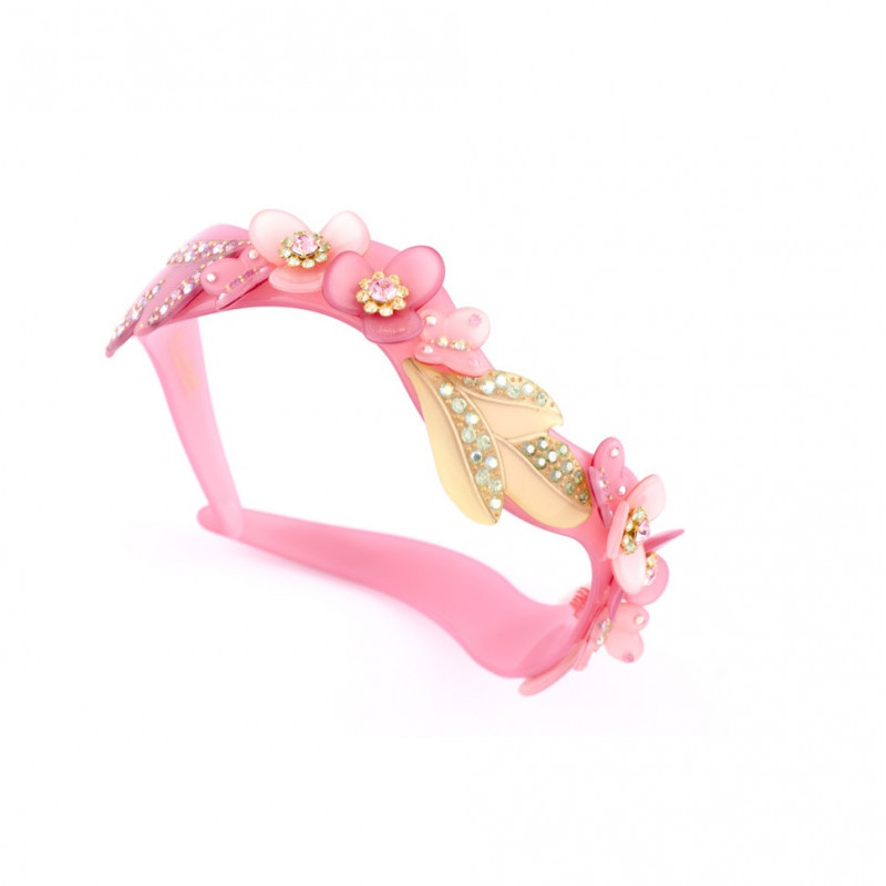 Cercle fait-main Multifleurs et Papillons MM...