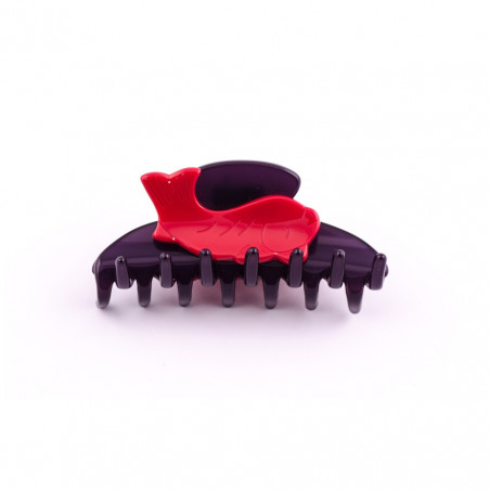 Handmade hairclip Pisces MM simple a fish (x2)