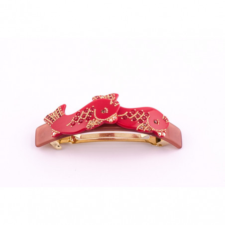 Barrette matic QDC Poissons MM light deux poissons