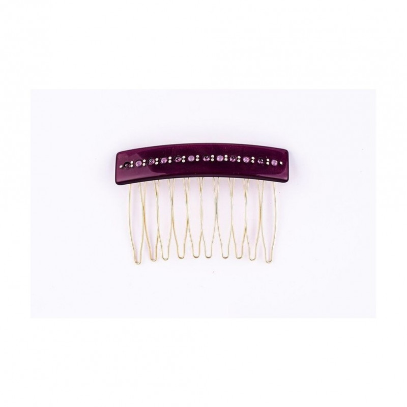 Rock'n roll comb Classical MM rail strass