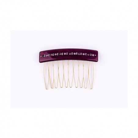 Rock'n roll comb Classical MM rail strass