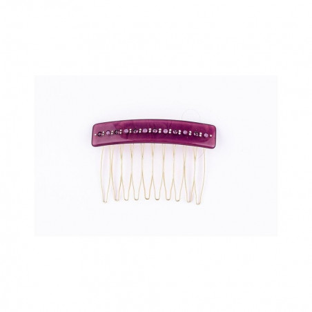 Rock'n roll comb Classical MM rail strass