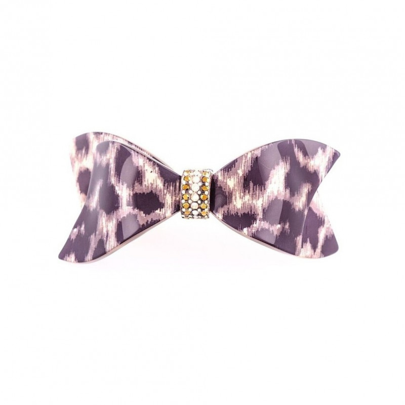 Big ponytail 8cm Knotted node TGM center of strass