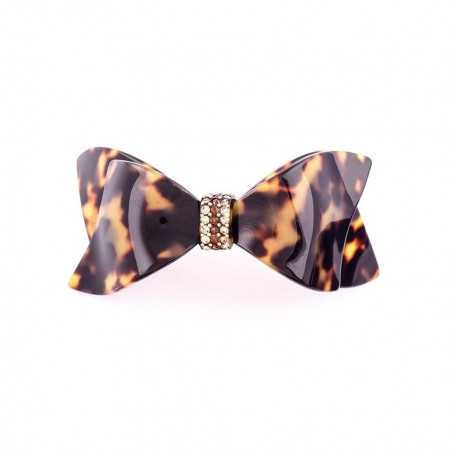 Big ponytail 8cm Knotted node TGM center of strass