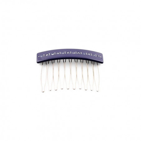 Rock'n roll comb Classical MM rail strass