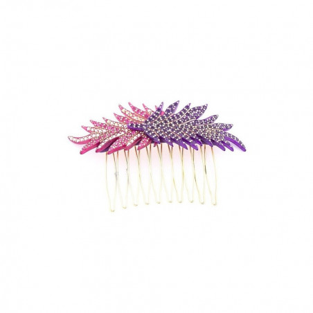 Rock'n roll comb Feathers MM full two PM feathers