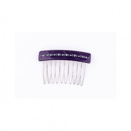 Rock'n roll comb Classical MM rail strass