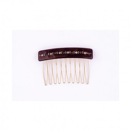 Rock'n roll comb Classical MM rail strass