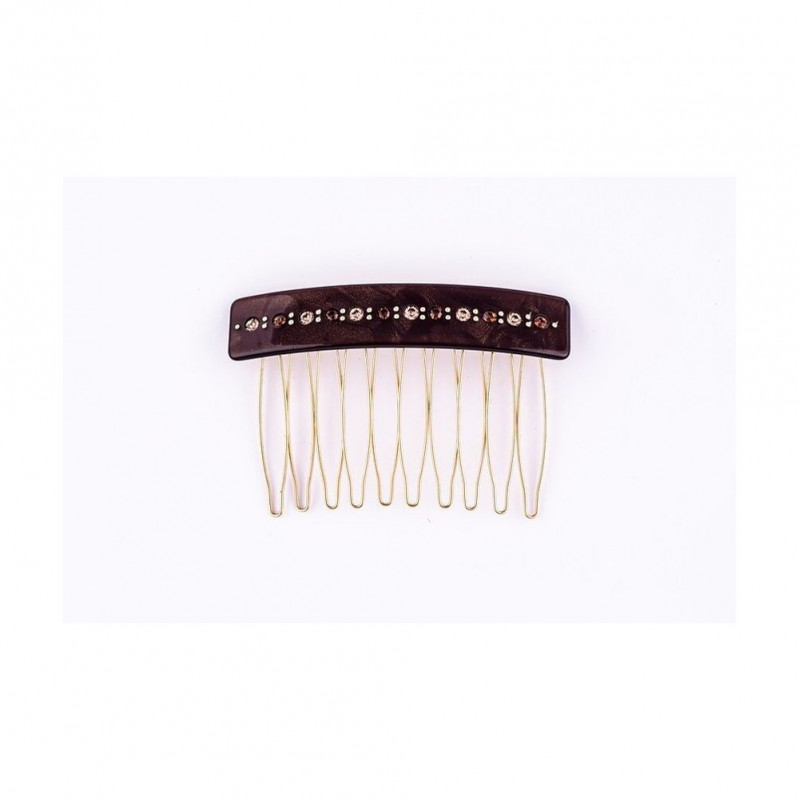 Rock'n roll comb Classical MM rail strass