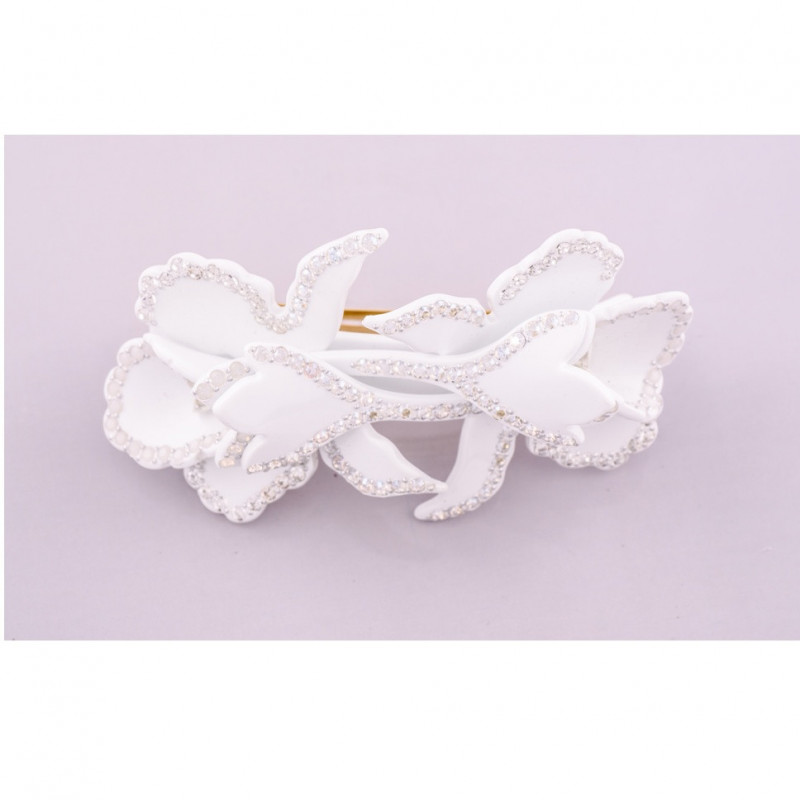 Big ponytail 8cm Orchids GM rail strass two new...