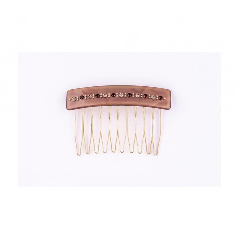 Rock'n roll comb Classical MM rail strass