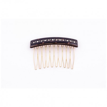 Rock'n roll comb Classical MM rail strass