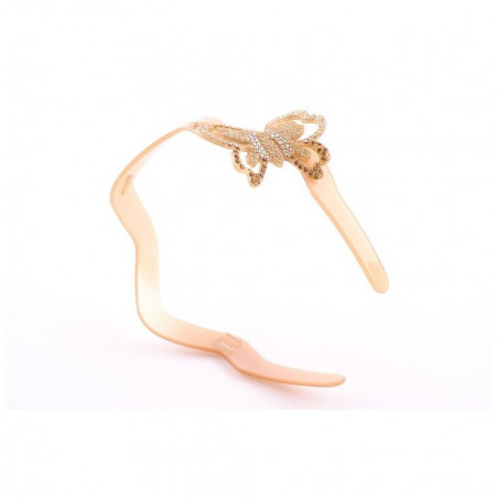 Handmade headband Butterflies and lace GM full a butterfly MM