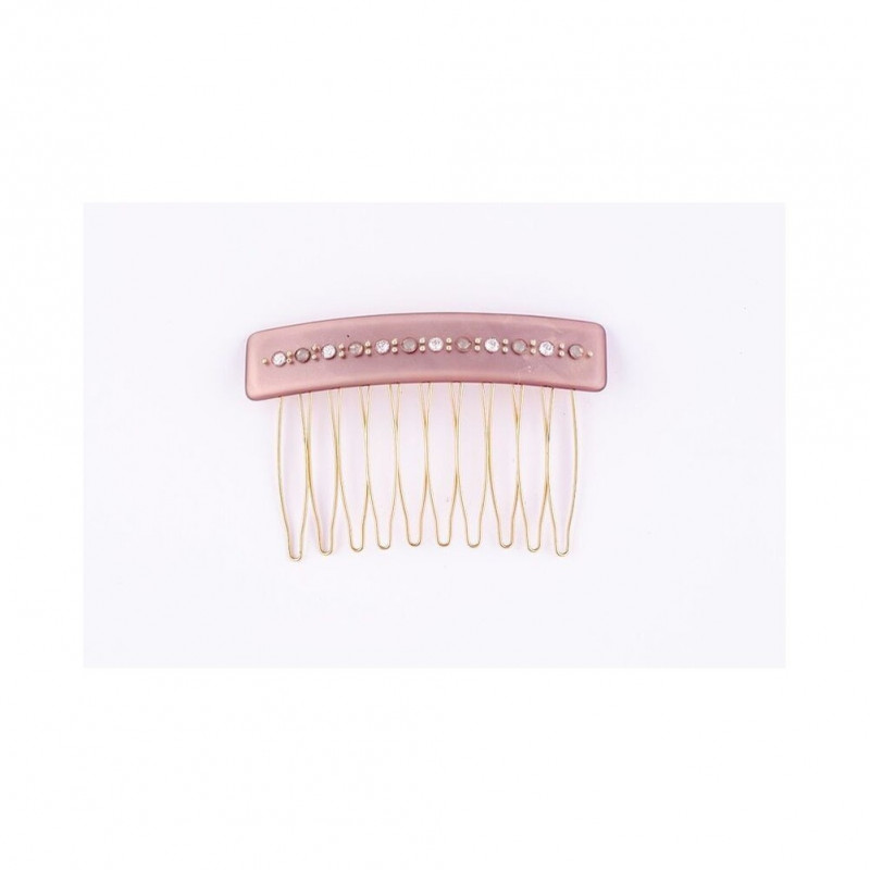Rock'n roll comb Classical MM rail strass