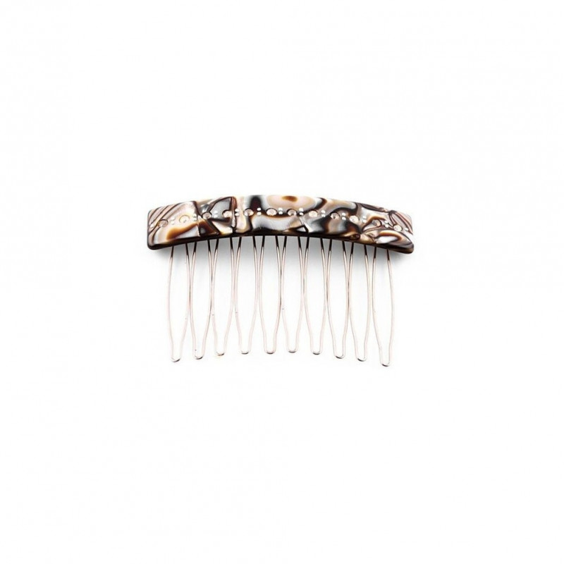Rock'n roll comb Classical MM rail strass