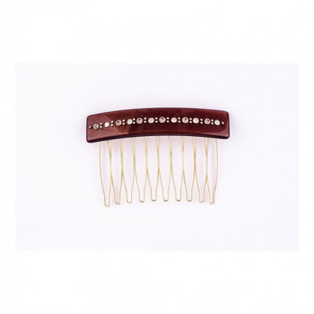 Rock'n roll comb Classical MM rail strass