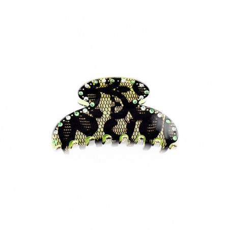 Handmade hairclip Classical GM rail strass Ventrue