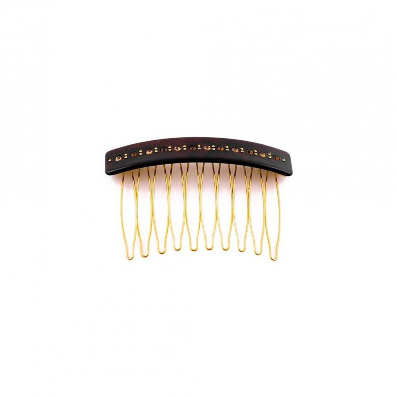 Rock'n roll comb Classical MM rail strass
