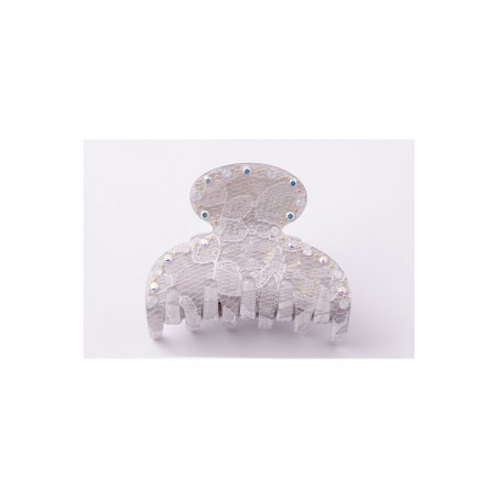 Handmade hairclip Classical MM rail strass Ventrue