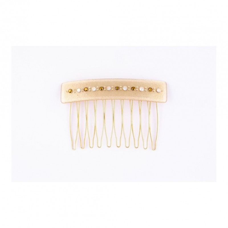 Rock'n roll comb Classical MM rail strass