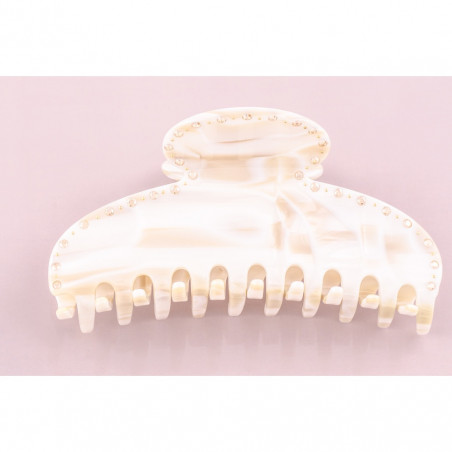 Handmade hairclip Classical TGM rail strass Ventrue