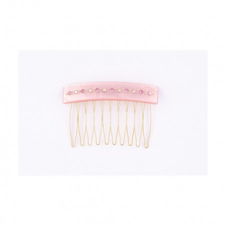 Rock'n roll comb Classical MM rail strass